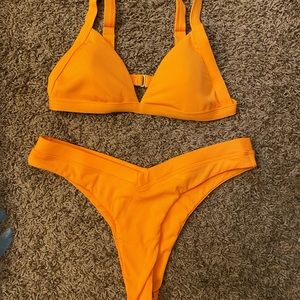 Orange SHEIN bikini. New